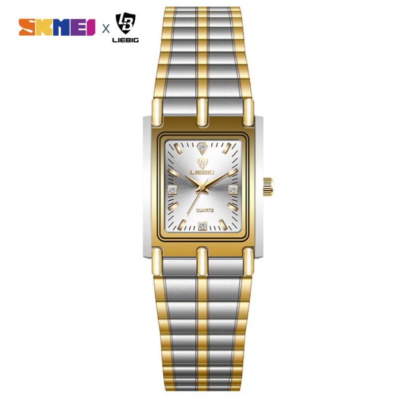 Luxury Watch Square - Braccialetto in acciaio di lusso di