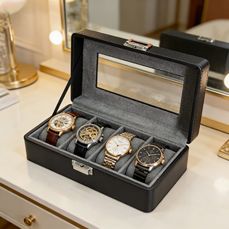 Luxury Watch Travel Case - 1 scatola per orologi a 4