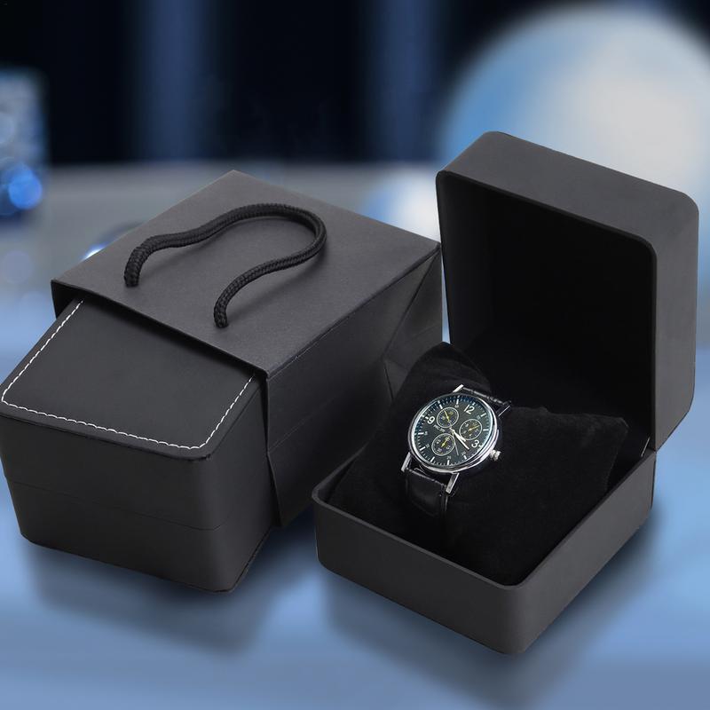 Luxury Watch Travel Case - Scatola porta orologi in pelle di