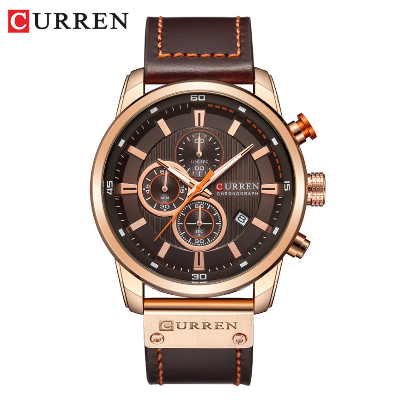 Luxury Watch Men - Orologi da uomo CURREN Fashion Date