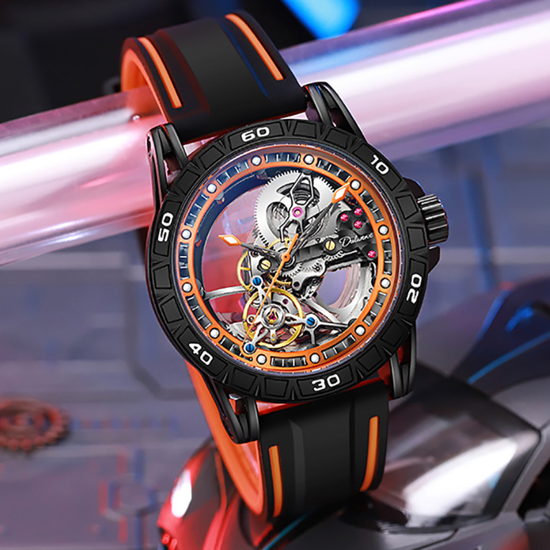 Luxury Watch Market - Orologio meccanico Casual da uomo automatico