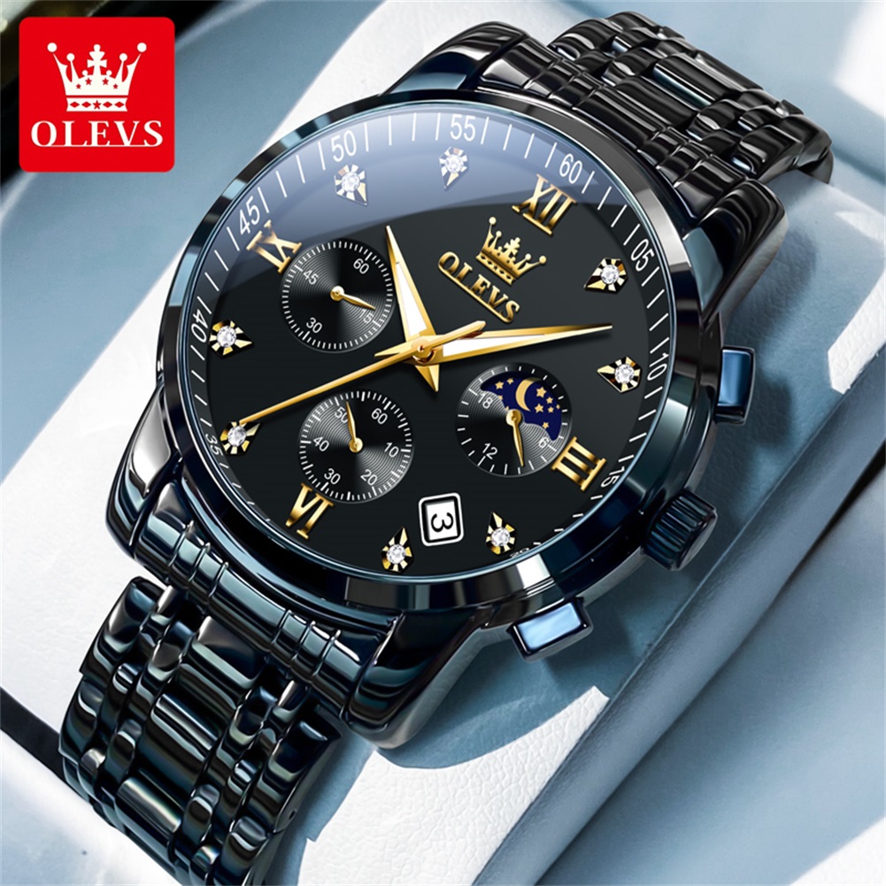 Luxury Watch Men - OLEVS Orologi da uomo popolari in