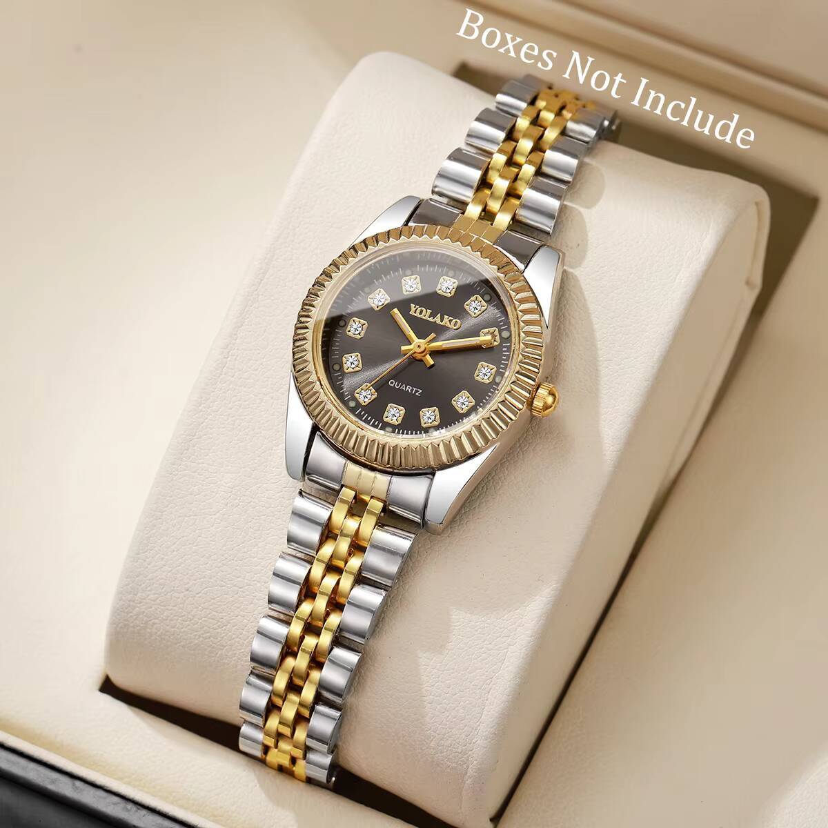 Luxury Watch Travel Case - Orologio da donna al quarzo con