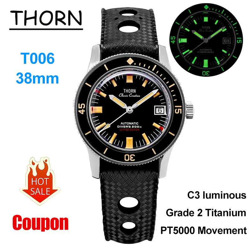 Orologio Meccanico Thorn T006  - Luxury Watch Grade recensione e prezzo