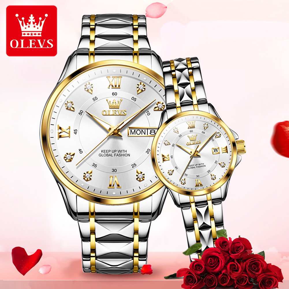 OLEVS 2906 Orologio da coppia  - Luxury Watch Collection recensione e prezzo