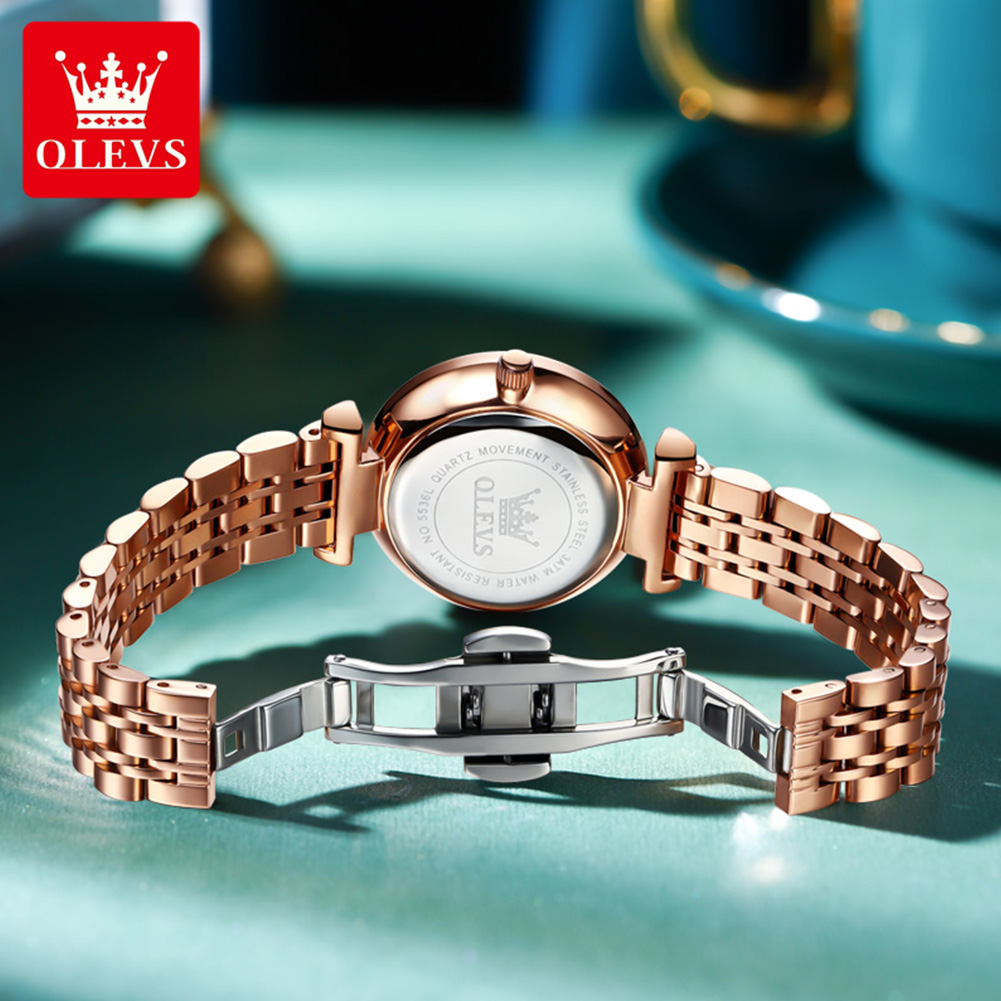 OLEVS 5536 Orologio da Donna d - Luxury Quartz Watch Brands recensione e prezzo