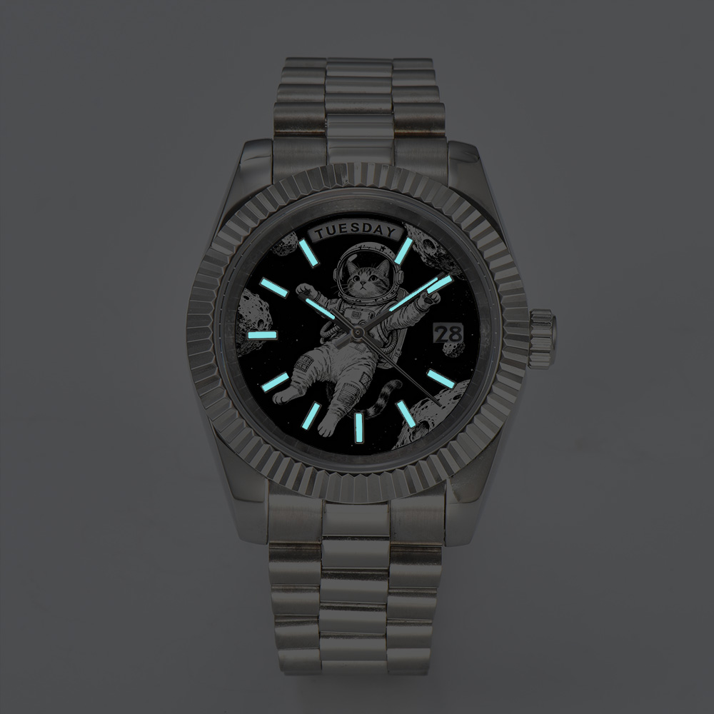 Orologio da uomo creativo 40mm - Sapphire Crystal Display recensione e prezzo