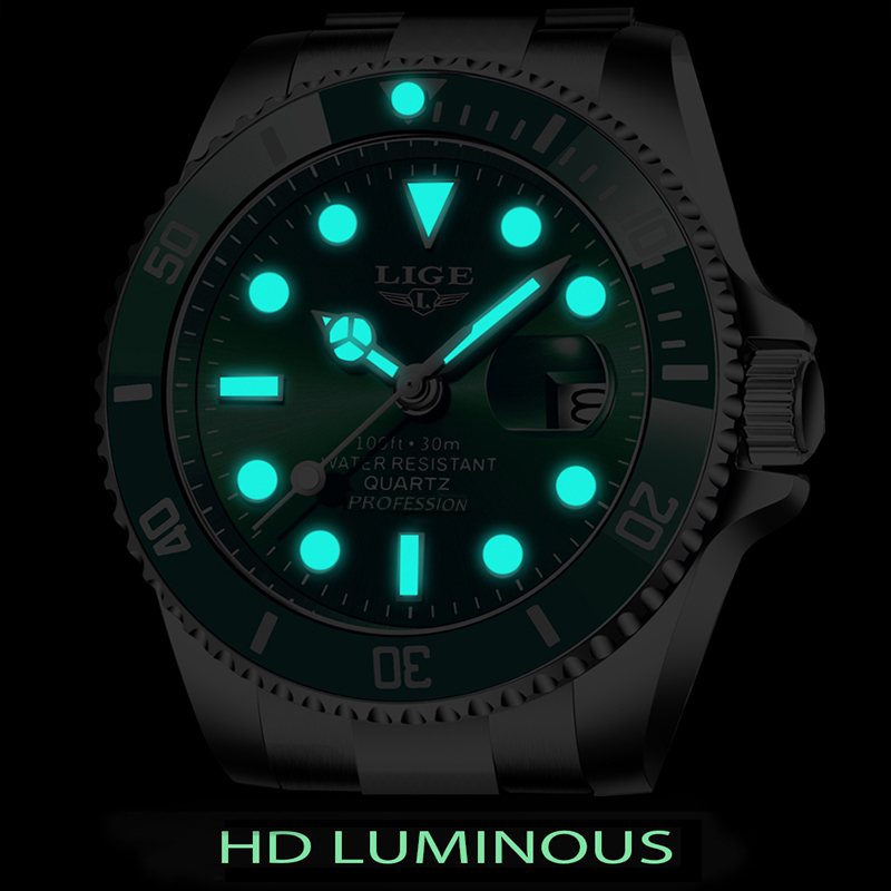 LIGE Top Brand di Lusso Moda D - Luxury Watch Maker recensione e prezzo