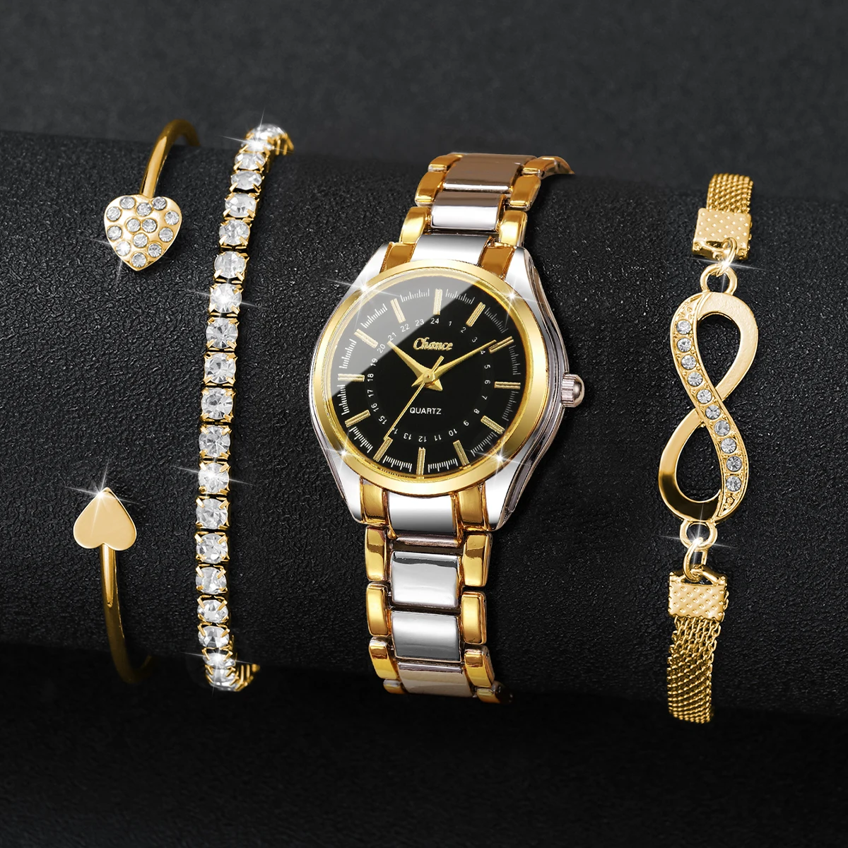 Set di 4 orologi eleganti da d - Luxury Watch Travel Case recensione e prezzo
