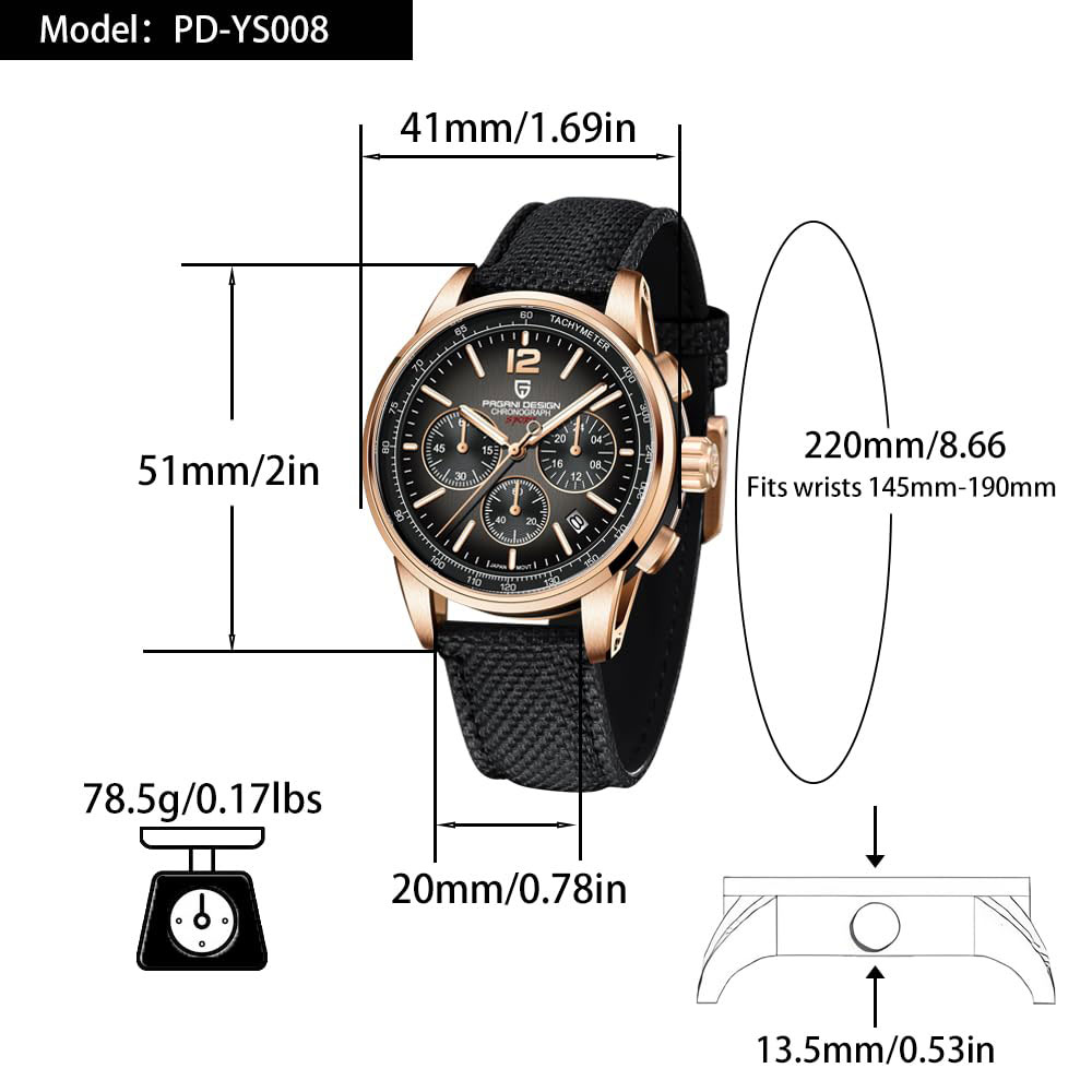 PAGANI DESIGN Nuovo orologio d - Luxury Watch Maker recensione e prezzo