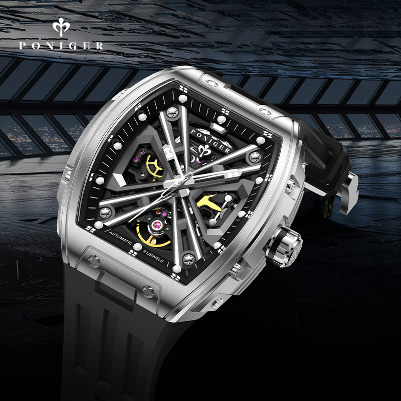 Orologio da uomo meccanico aut - Luxury Watch On Rubber Strap recensione e prezzo