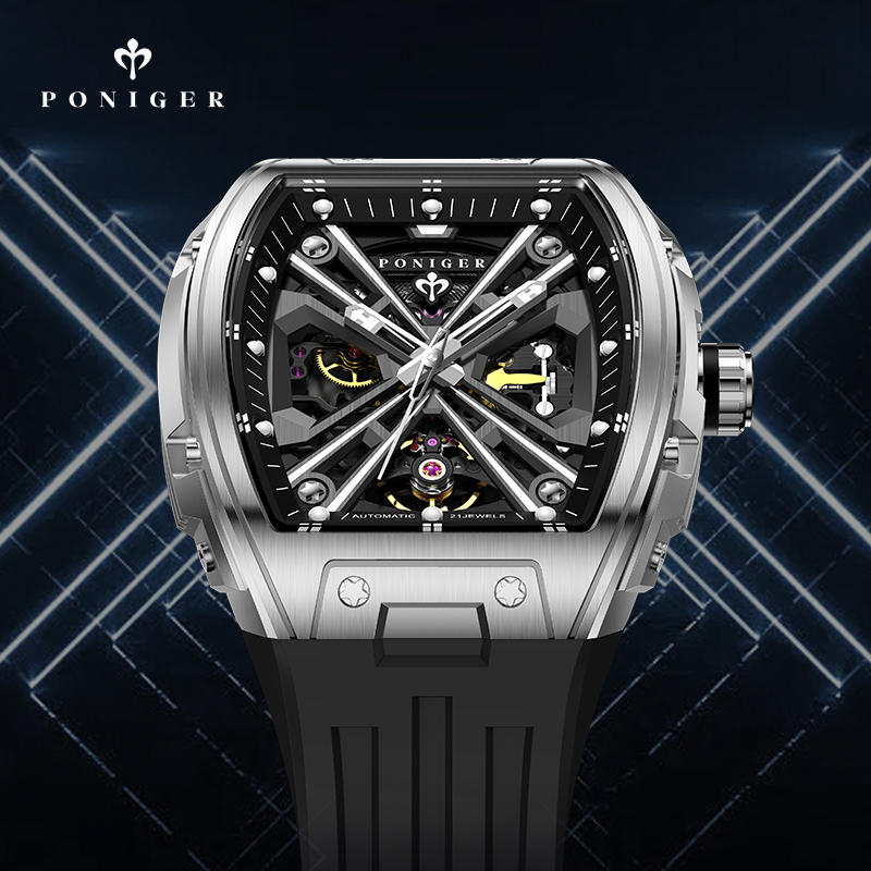 Orologio da uomo meccanico aut - Luxury Watch On Rubber Strap recensione e prezzo