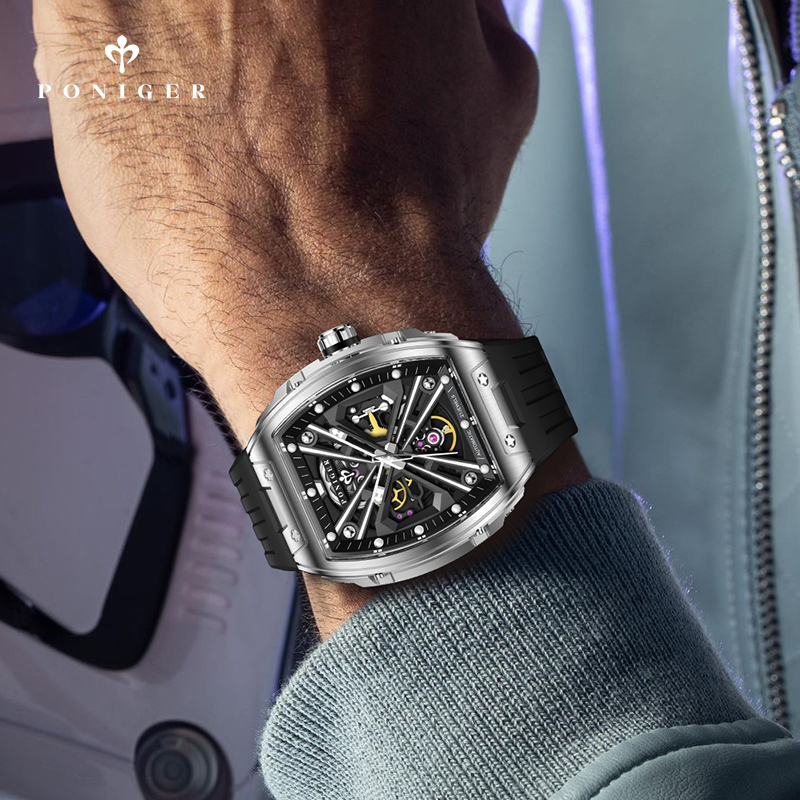 Orologio da uomo meccanico aut - Luxury Watch On Rubber Strap recensione e prezzo