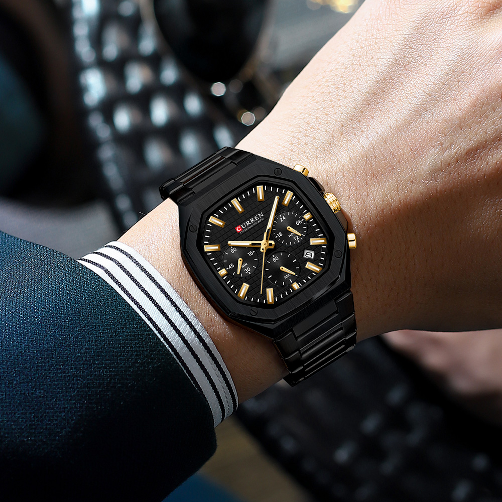CURREN Orologio cronografo qua - Luxury Watch Men recensione e prezzo
