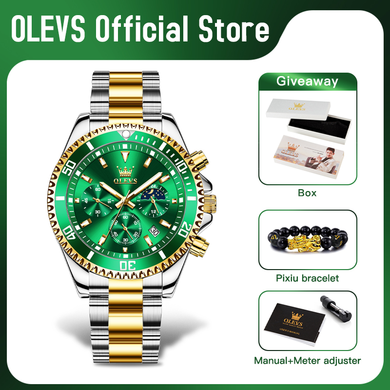 OLEVS 2870 Orologio da Uomo di - Luxury Watch Maker recensione e prezzo