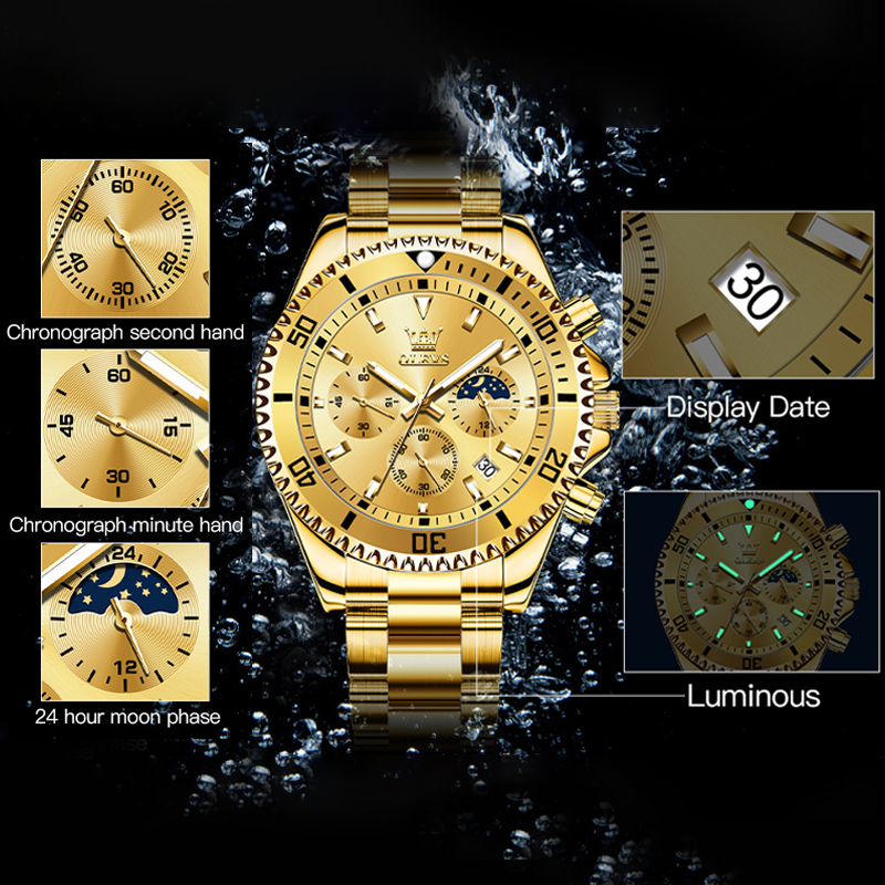 OLEVS 2870 Orologio da Uomo di - Luxury Watch Maker recensione e prezzo